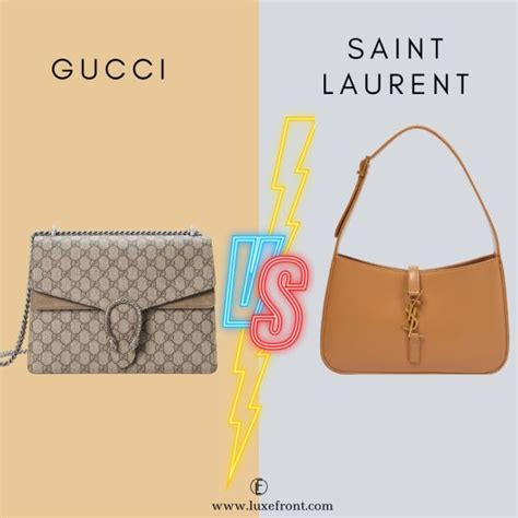 gucci fendi yves saint laurent|ysl vs gucci review.